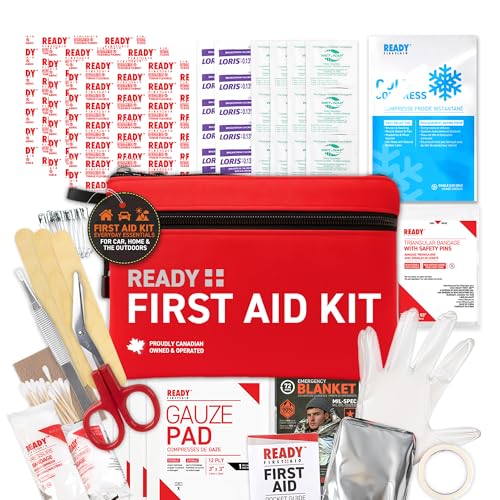 Ready First Aid - First Aid Kits for Camping, Hiking, Backpacking, Travel, Vehicle, Outdoors - Essential Emergency Preparedness Safety Kit image 7