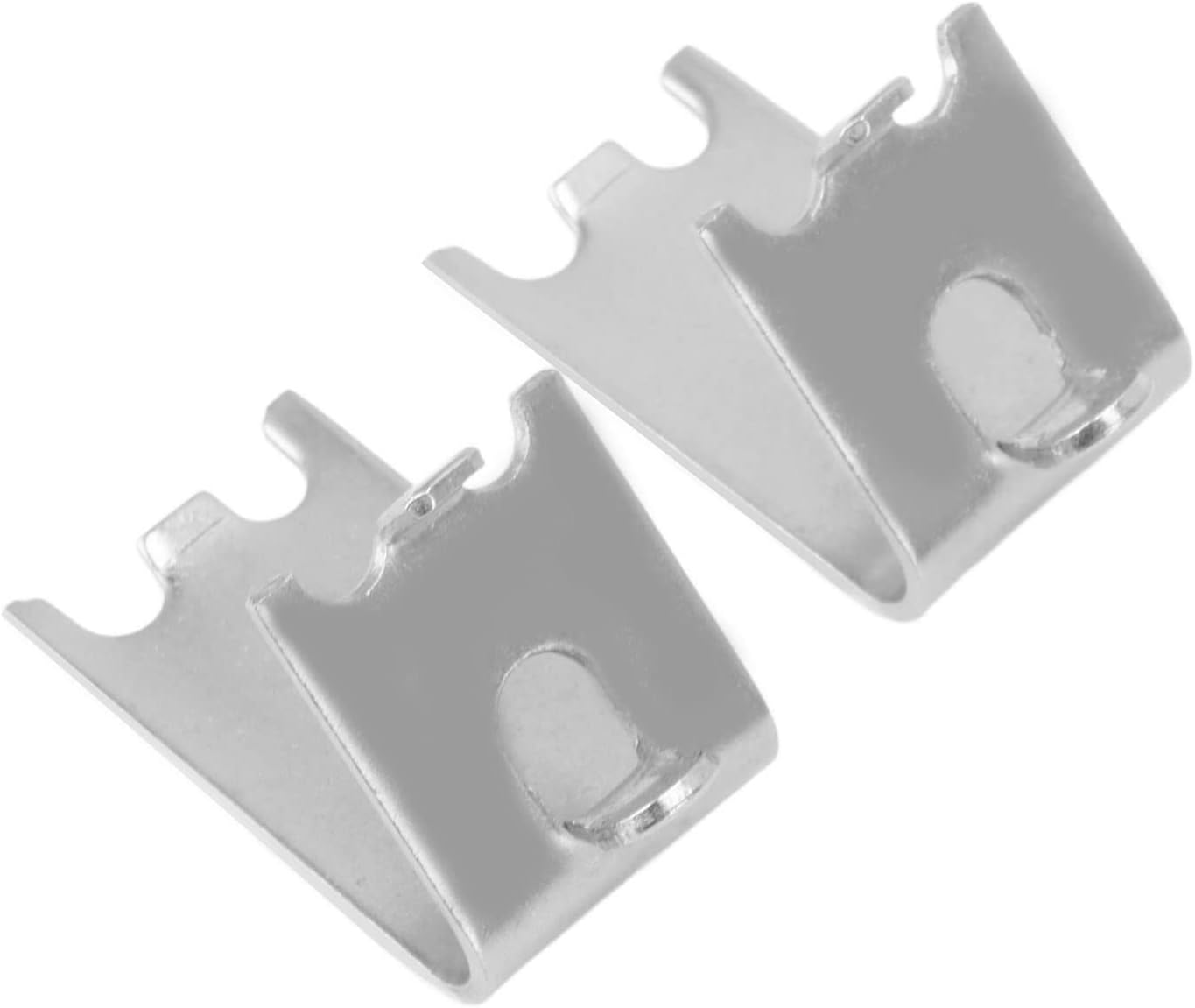 Fdit 14pcs 1.5mm Freezer Shelf Clips Thickened Freezer Shelf Buckle Refrigerator Shelf Buckle Shelf Support Hook Shelf Bracket Buckle Stainless Steel Hook