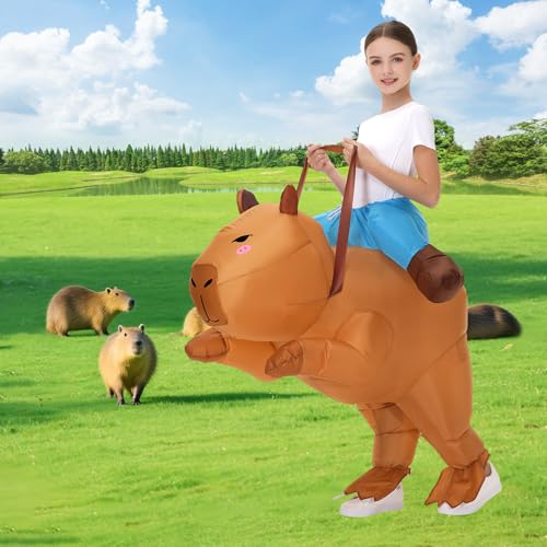 Disfraz Inflable de Carpincho para Niños miniatura 5