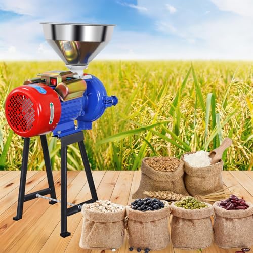 Image of Electric Grain Mill Grinder 3000W, Molino Para Moler Maiz Electrico