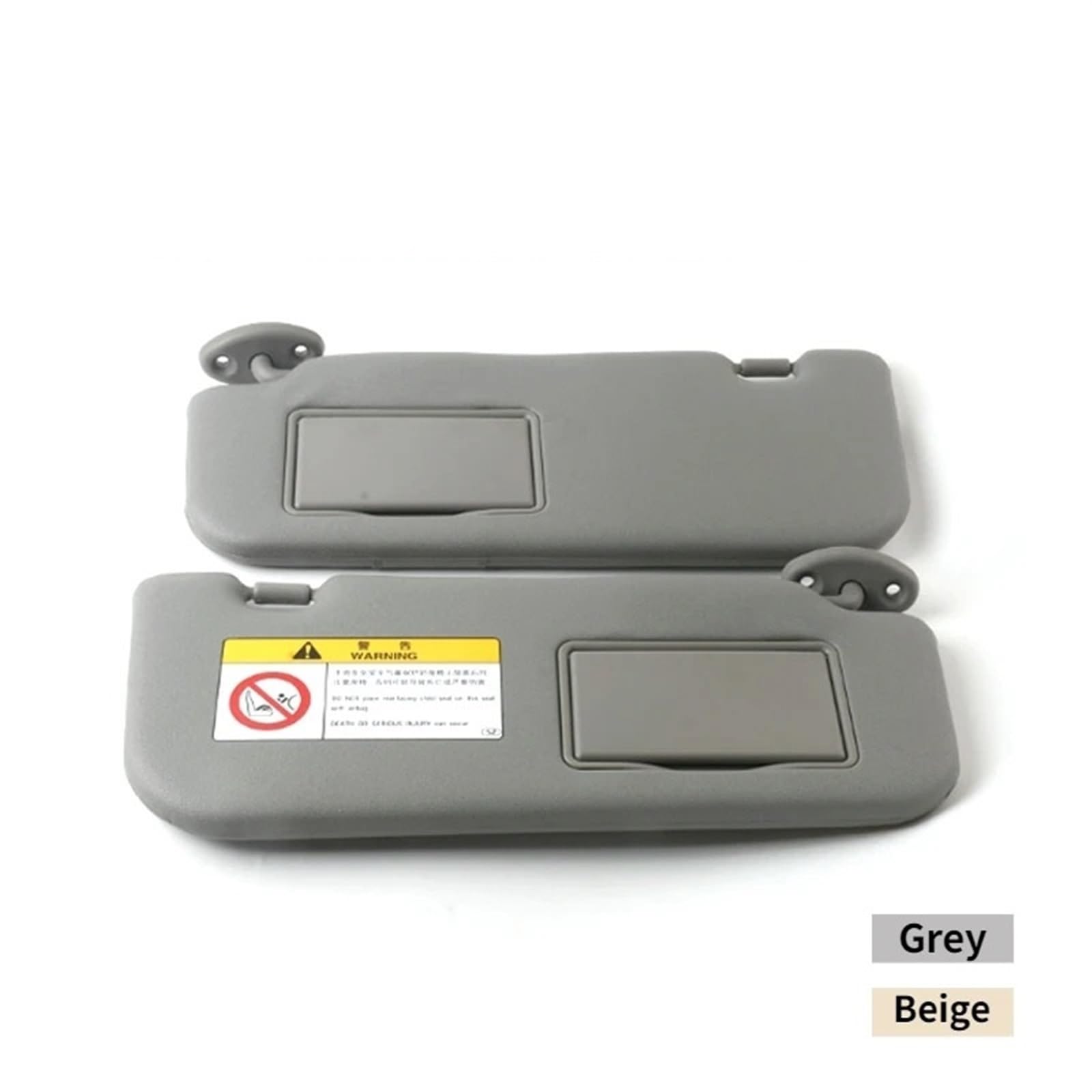Panneau D'Ombrage Pare-Soleil Gauche Droite Gris Beige pour Toyota pour Vios pour Yaris pour Yaris L 2014 2015 2016 2017 2018 2019 2020 2021 2022 Pare-Soleil(Left Grey)