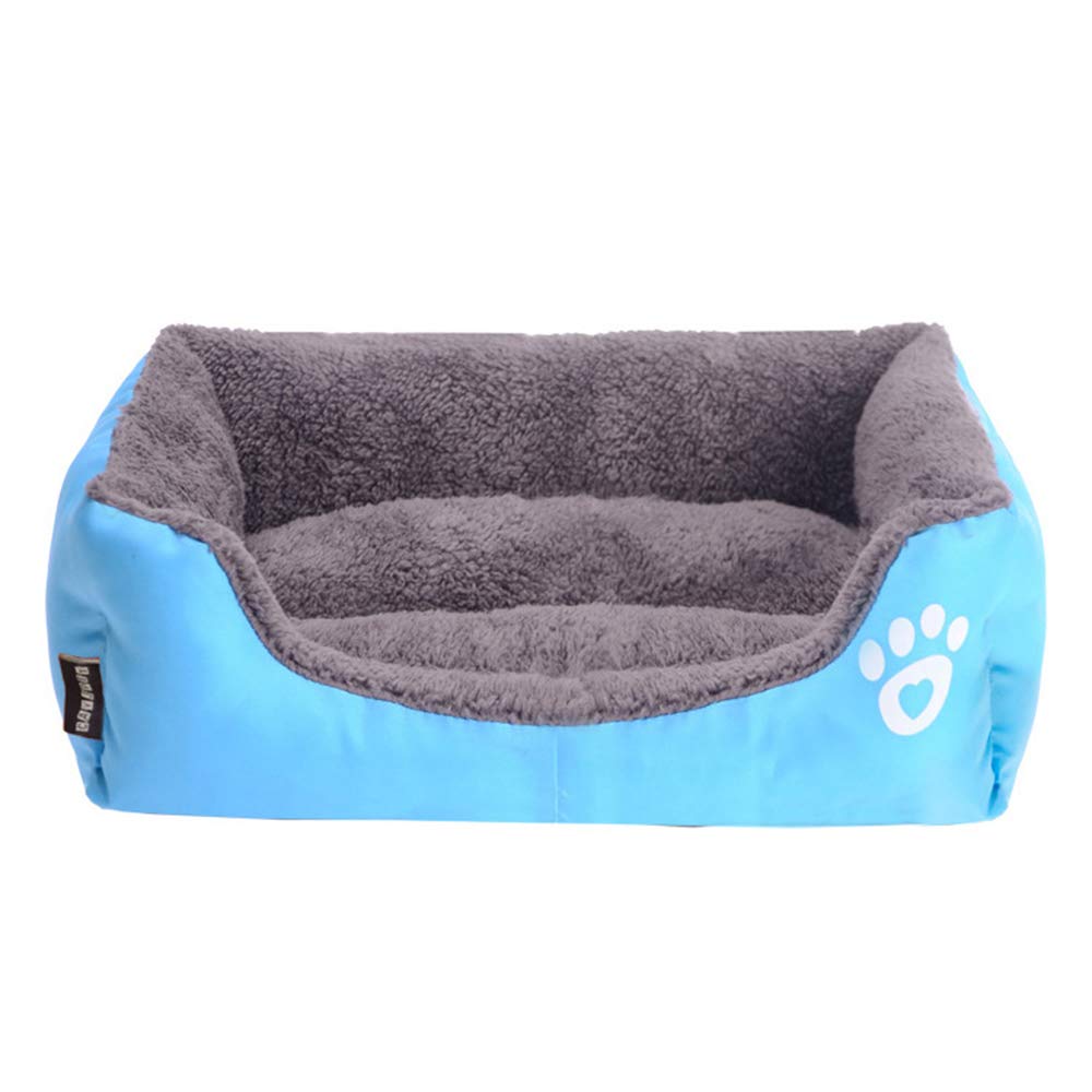 Pet canapé lit de repos pour chien bleu taille S pour choyer votre petit compagnon