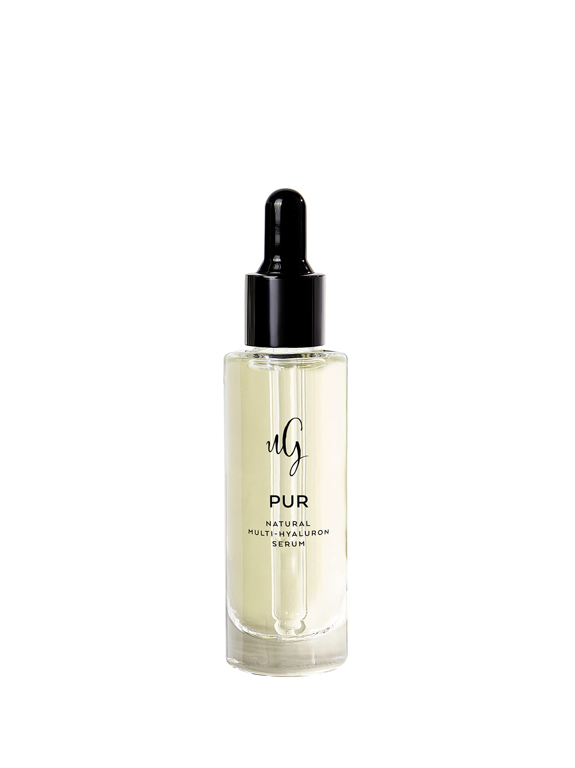 UND GRETEL Naturkosmetik - Skincare - PUR Hyaluron Serum - Hyaluronsäure Gesichtsserum – Vegan, natürlich, parfümfrei und zertifiziert - 30 ml