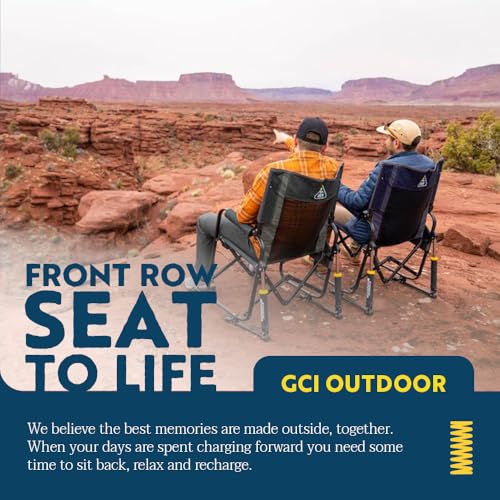 Image of GCI Outdoor Stowaway Rocker - Hunter Topo