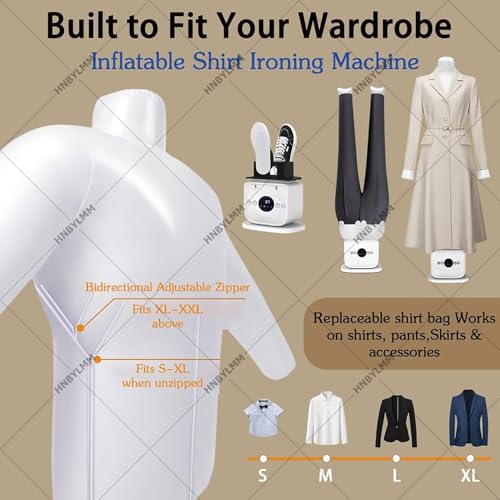 HNBYLMM Automatic Steam Iron Portable Design
