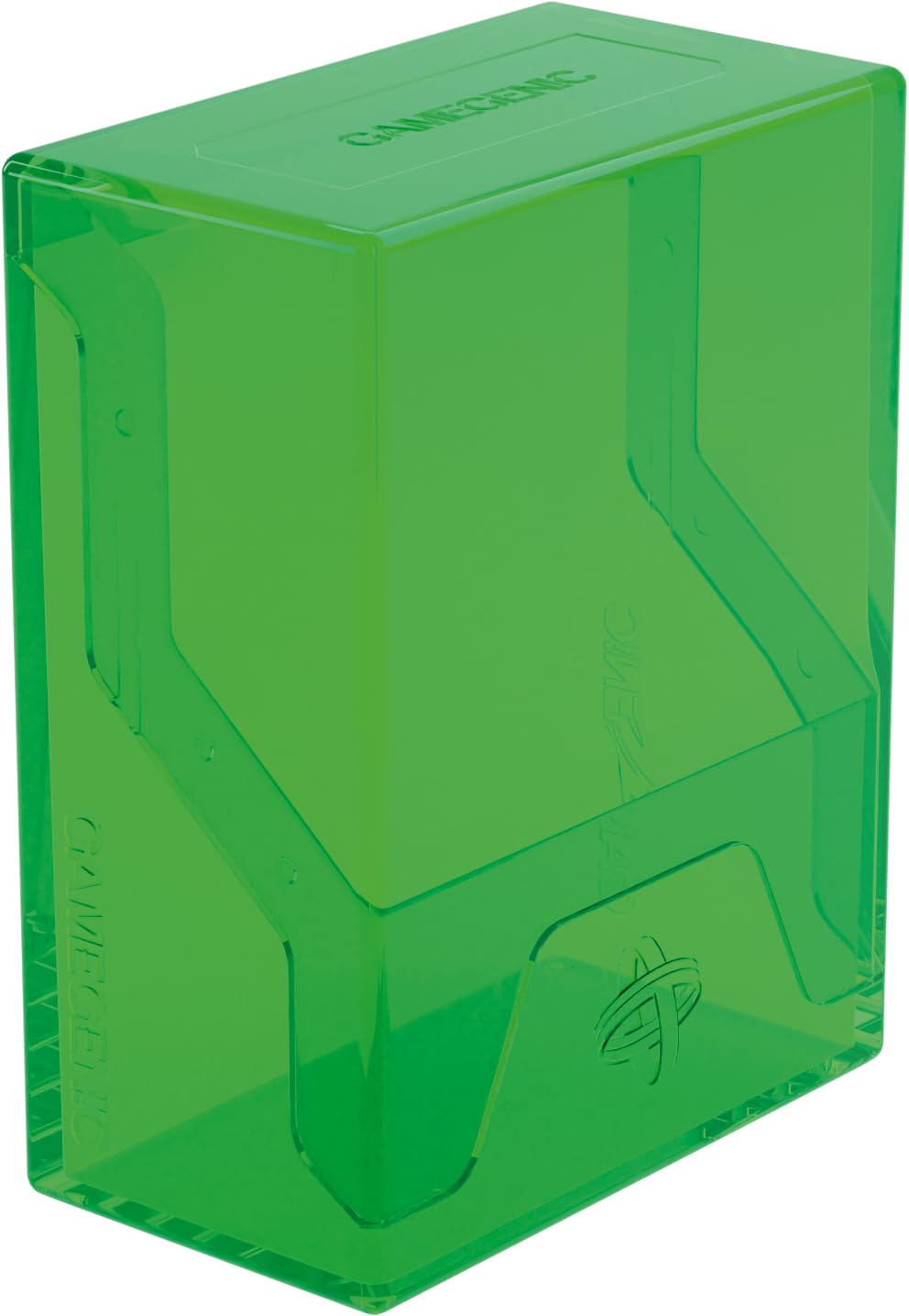 Gamegenic | Bastion 50+ XL: Green | Deck Box | Trading Card Accessory