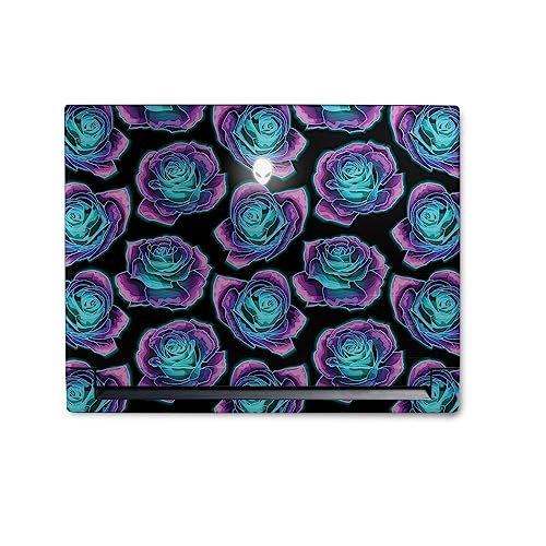 Image of MightySkins Skin Compatible with Alienware M18 R1 (2023) Full Wrap Kit - Crystalline Roses | Protective, Durable, and Unique Vinyl Decal wrap Cover | Easy to Apply & Change Styles | Made in The USA