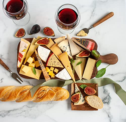 igourmet Cheese Lover's Sampler Gift Box - Includes Spanish Manchego, Italian Gorgonzola Piccante, Double Gloucester Onion & Chive Cheese, Asiago Fresco, Aged Cheddar, Aged Gouda, Brabander Gouda, Gruyere and Camembert - Thumbnail 3