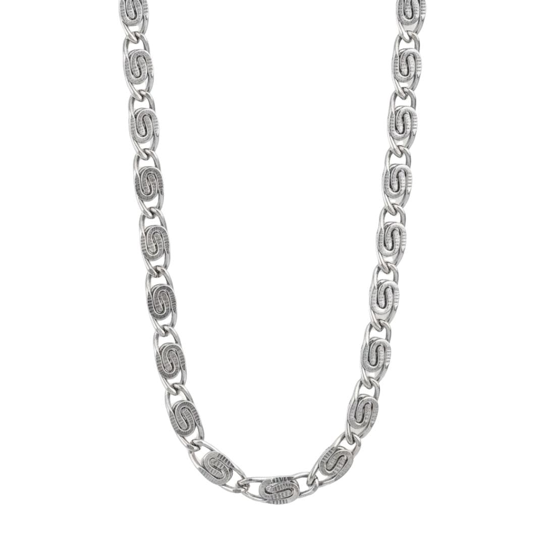 the men thing Chain for Men, Luxury Pure Titanium Steel Chain | Silver Stainless Steel Chain | Necklace Jewellery for Men & Boys-picture-14