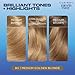 Clairol Nice'n Easy Permanent Hair Dye, 8G Medium Golden Blonde Hair Color, Pack of 3