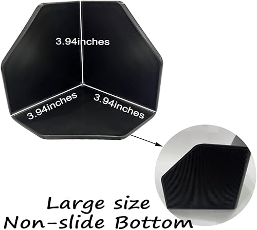 Miniatura 2 de Bloques organizadores de maletero de automóvil, paquete de 4 bloques organizadores de almacenamiento multiusos para automóvil, divisor de maletero