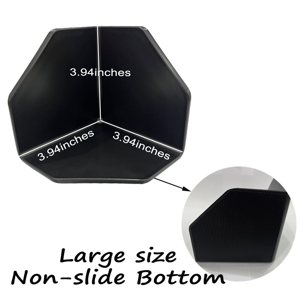 Car Trunk Organizer Blocks, 4 pack of Multipurpose Car Storage Organizer Blocks, Trunk Divider with Large Size Non-slide Bottom, Available to Wool Carpet (3.9'')