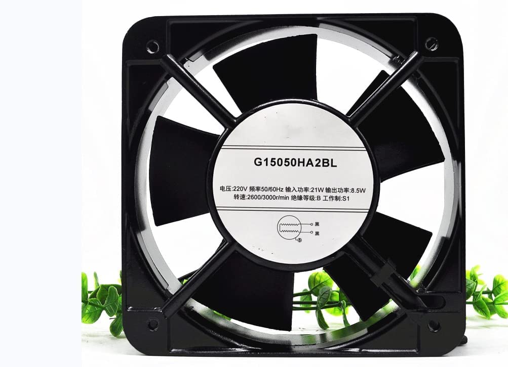 PEQYUACTE 220V 21W 15050 Cooling Fan 150X150X50mm