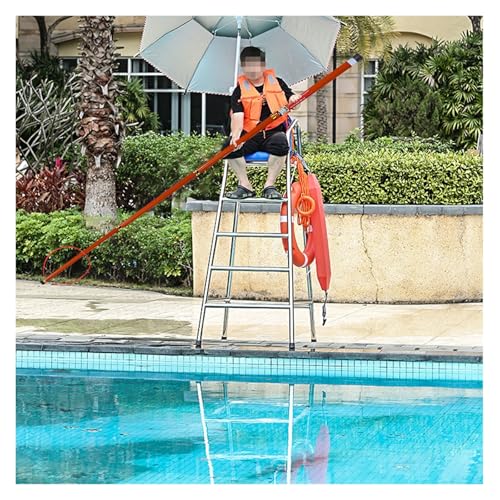 Crochet de sécurité pour yachts et bateaux avec perche télescopique 4,2m