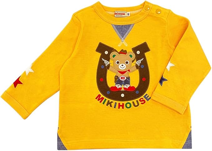 Amazon.co.jp: [ミキハウス] カウボーイ プッチー トレーナー(110cm  