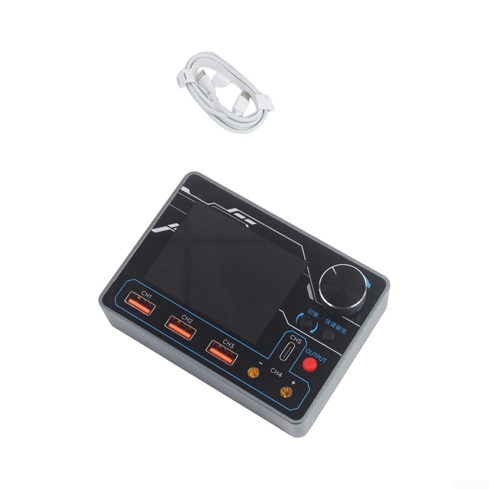 Multimetro digitale con diagnosi AI Riproduzione Curva Risoluzione 1mV PD Ricarica Rapida Compatibile per Analisi Circuito 105x75mm
