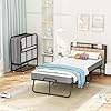 INTERGREAT Folding Bed, 75 x 31 Cot Size Portable Folding Beds for Adults, Metal Foldable Bed on Wheels for Guest, Space Saving Roll Away Beds for Easy Storage