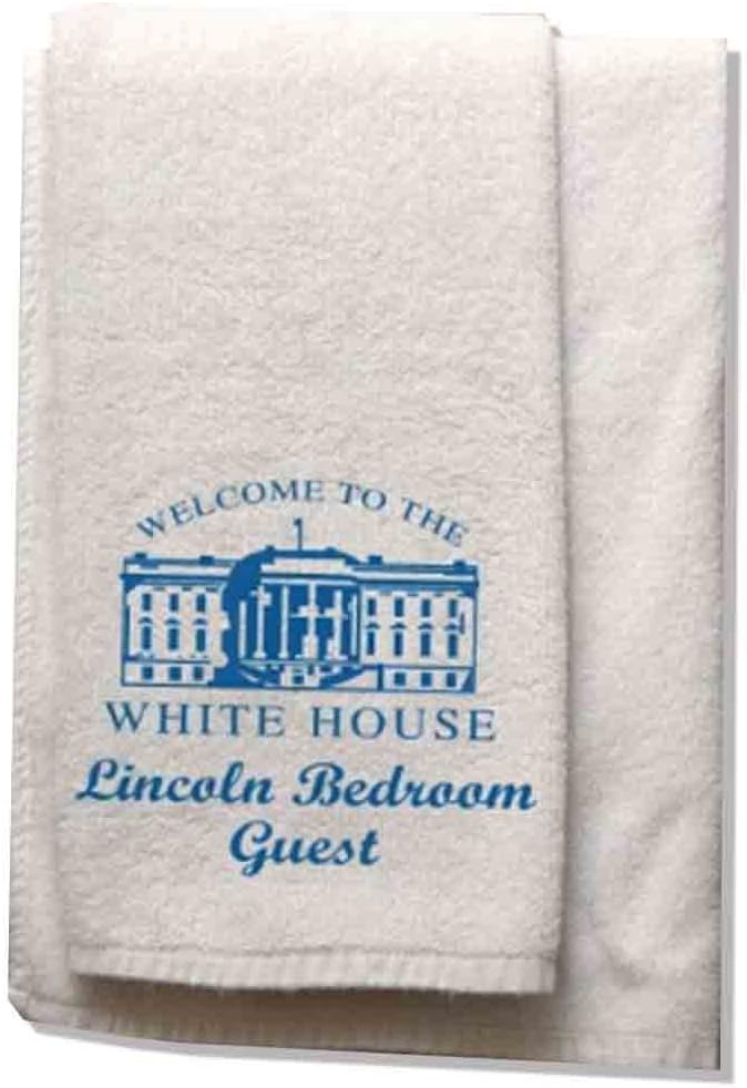 VictoryStore Towels - Bathroom Hand Towels, White House Lincoln Bedroom, Set of 2
