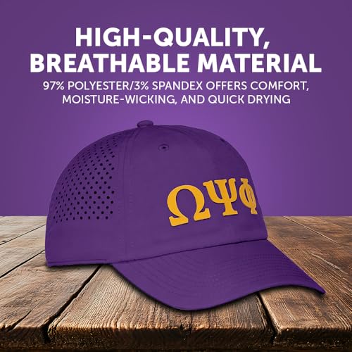 Desert Cactus Omega Psi Phi Snapback Hat miniatura 4