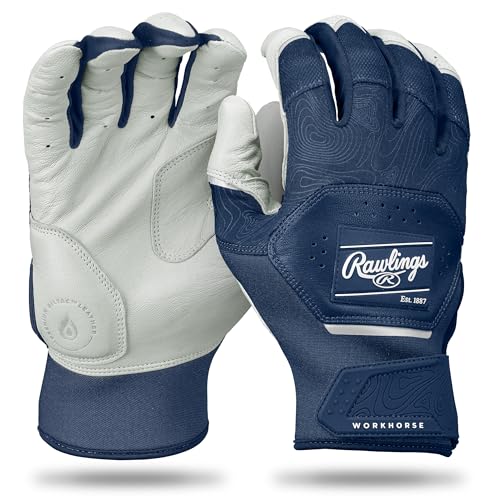 Image of Rawlings | Workhorse Baseball Batting Gloves | Youth Sizes | Multiple Colors