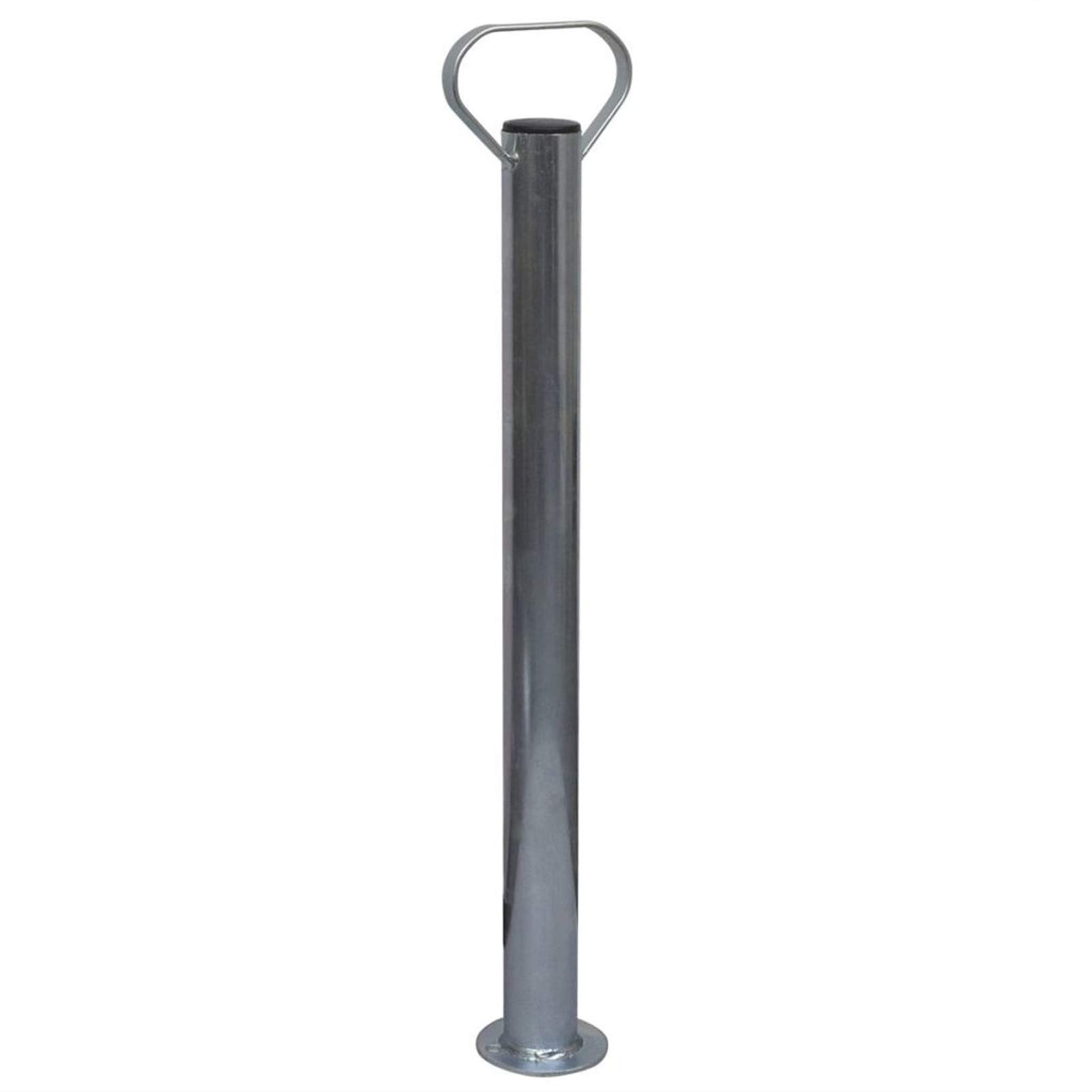 GuyAna 2 Tubos de Soporte con 2 Abrazaderas para Rueda Jockey de 48 mm Apoyo para remolques, remolques, caravanas