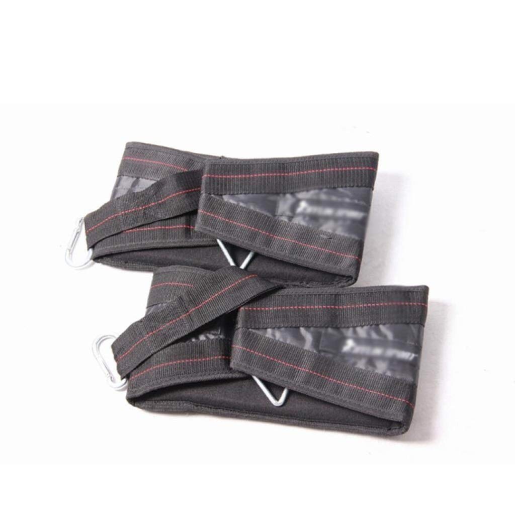 1 Pair Adjustable Ab Slings Straps with Handle for Heavy Duty Abdominal Muscle Building Core Strength Training Gym Equipment
