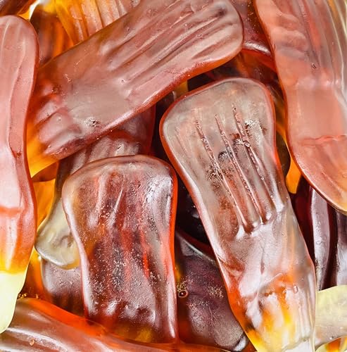 Giant Cola Bottles Sweets 400g Bag Pouch Retro Candy