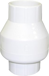 Valterra 200-20W PVC Swing (No Spring) Check Valve, White, 2" Slip
