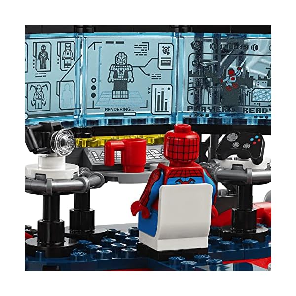 LEGO 76175 Marvel Angriff auf Spider-Mans Versteck Bauset mit Green Goblin und Venom Figuren, Superhelden Spielzeug – Bild 5