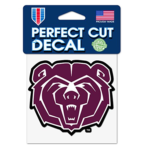Sticker Missouri State Bears Perfect Cut Decal 10x10 cm WinCraft
