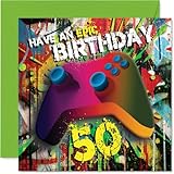 Vierge à l'intérieur, de sorte que vous pouvez ajouter votre propre message épique ou une blague à l'intérieur. Livré avec une enveloppe pour un cadeau facile. Le format carré de 145 mm est pratique à afficher ou à afficher