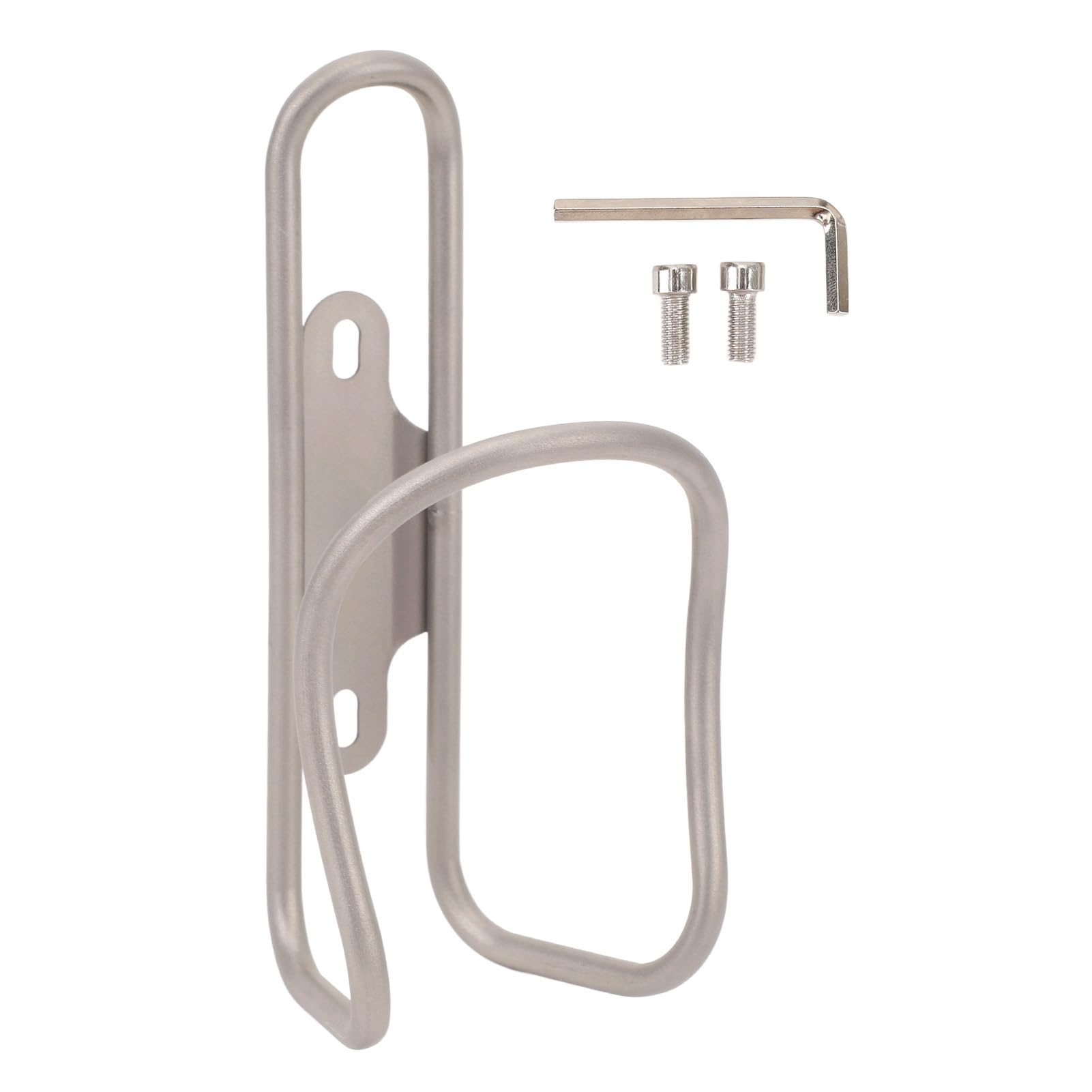 Porte-bouteille d'eau en alliage de Ti léger et support de verre pour cyclisme VTT - 8