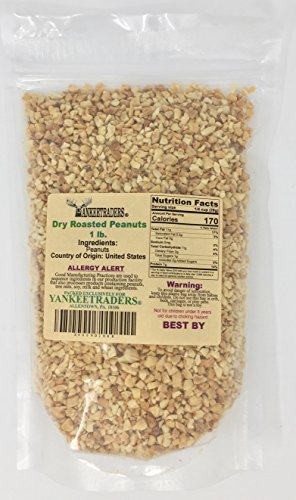 YANKEETRADERS Dry Roasted Peanut, Granulated Topping - 1 Lb
