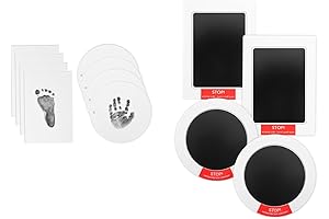 Pawprint Press Ornament: Four-Pack Inkless Hand and Foot Printing Kit