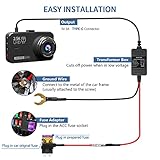 Upgraded Dash Cam Hardwire Kit, Type-C USB Hard Wire Kit 12V-24V to 5V Hardwire Kit with Low Voltage Protection 13ft Dash Cam Charger Power Cord for Dashcam GPS Power Supply Radar Detectors and More - Image 5