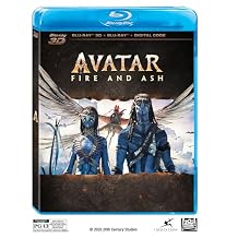 Avatar Fire And Ash 4 Disc - 3D/BD Combo + Bonus Disc + Digital