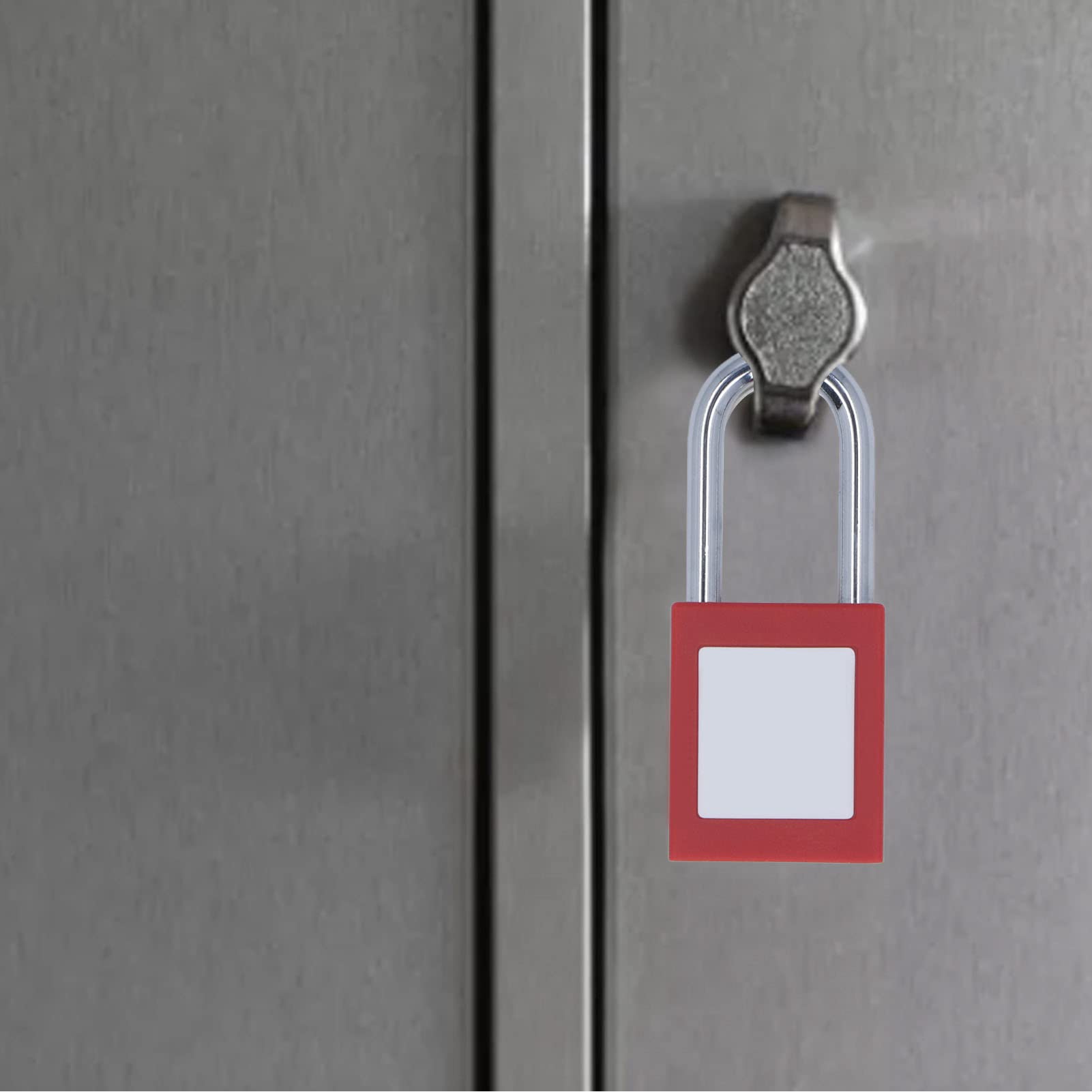 Septpenta 10PCS Bloqueo de Cable de La Etiqueta, Cerradura de Seguridad con Llave Diferente 1 Clave por La Cerradura, Una Pieza de Vivienda Candado Eléctrico para Aplicaciones Industriales