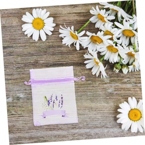 Zerodeko 20 bolsas de malla vacías para lavanda miniatura 6