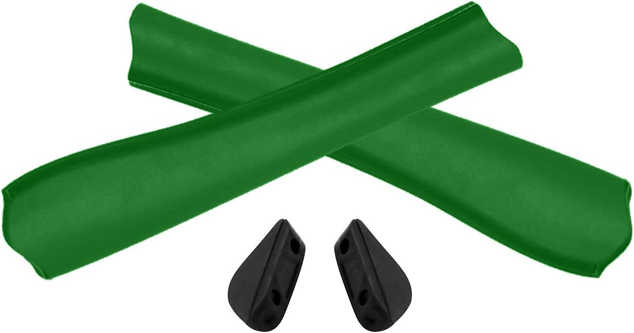 Vonxyz Rubber Kits Replacement for Oakley Pit Bull Sunglass -Dark Green