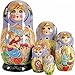 Mother Love 5-Nest Matreshka Wooden Nesting Dolls Set - 130231 by G.DeBrekht