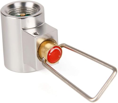 Miniatura 2 de Adaptador de cambio de convertidor de gas para estufa de gas, cilindros de estufa de campamento + adaptador de conversión de cabezal de cartucho de