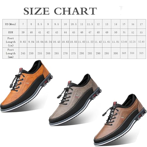 Rayootd Orthopedic Shoes for Men, Stylish Orthopedic Formal Shoes, Best Bestones Mens Shoes, Buybuymen Orthopedic Shoes, Men's Oxford Business Casual Shoes Premium PU Dress Walking Office Loafers2