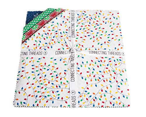 Connecting Threads Print Collection Precut Quilting Fabric Bundle 10