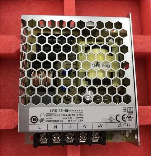 Alimentation à découpage LRS-35-12 et bloc de tension 24V pour armoire électrique