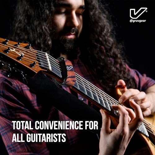 Image of Gruv Gear Fret Wrap & Guitar Mute, Fretwrap for Acoustic, Electric & Bass | String Dampener Recording, Tapping & Practice Accessory (3 Pack, Large Animal Prints, Fits 6 String Bass, 8 String Guitar)