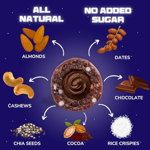 Image of Kaidoo Kids Choco Comets - Variety 3 Pack, Chocolate Filled Energy Balls, Natural High Protein & Fiber No Colour, No Added Sugar, Healthy Snacks for Children