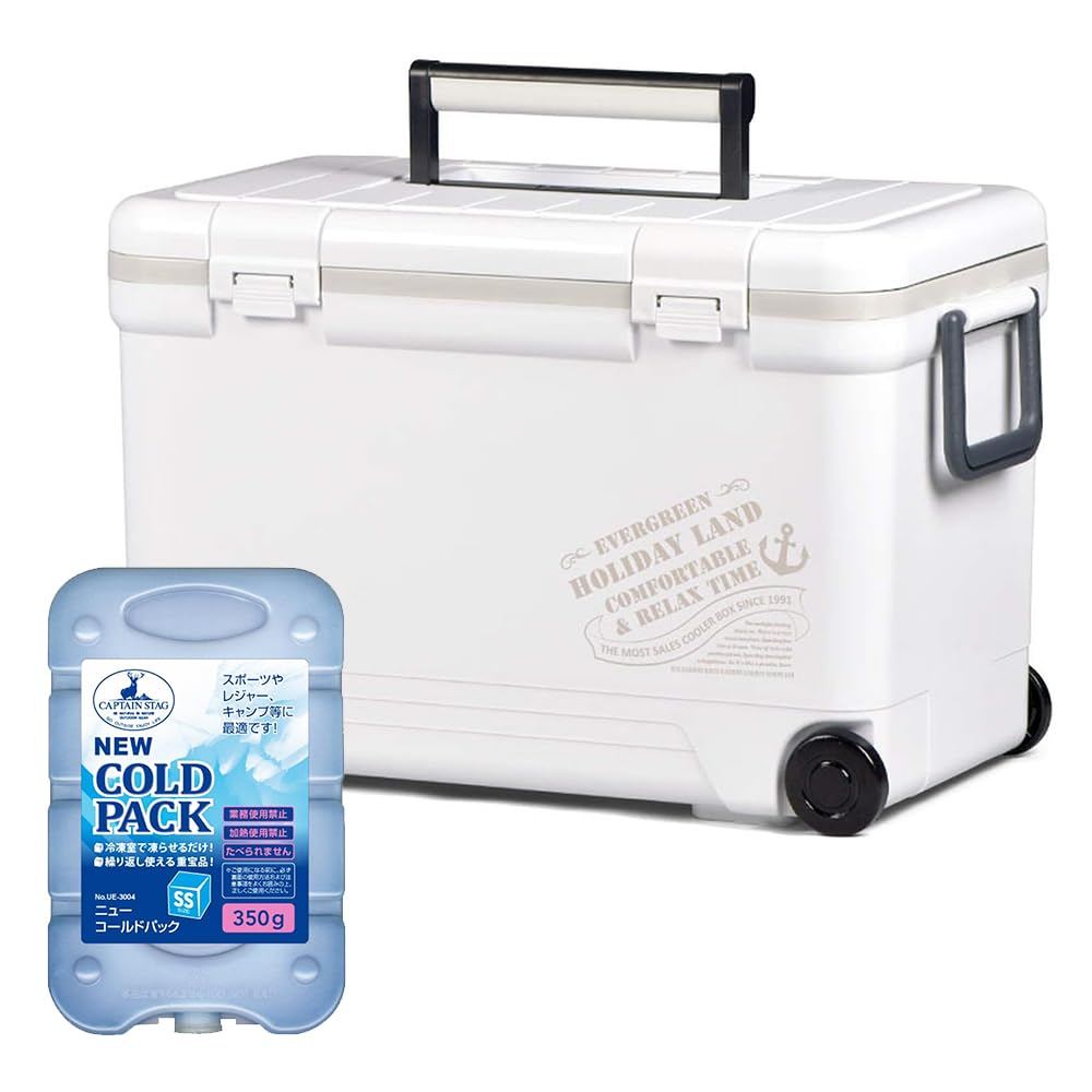 Amazon | 【セット買い】伸和 ホリデーランドクーラー 27L 保冷剤付き