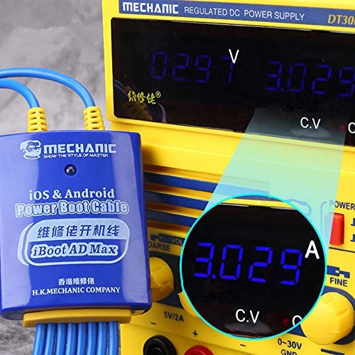 Miniatura 7 de DIYPHONE Mechanic - Cable de alimentación de CC para iPhone 6-15 Pro Max, cable de control de arranque de energía para teléfono Android, cable de