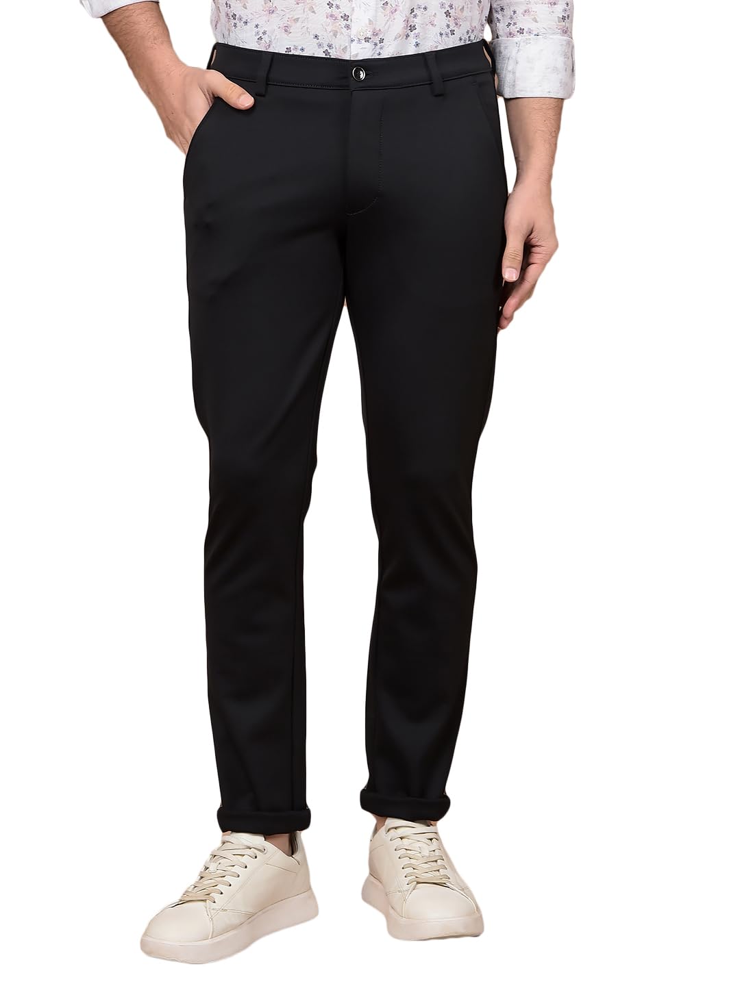crimsoune club Men's Black Trousers-picture-30