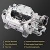 1403 Carburetor Replacement for 500CFM 4-Barrel Square Bore Air Valve Secondary Electric Choke Compatible with Ch.evy Ch.evrolet Cadill.ac Buic.k